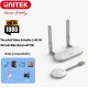 Bộ Thu & Phát HDMI Không Dây Unitek V1183A01, Tần số kép 2.4GHz & 5GHz, FullHD 1080P@60HZ,